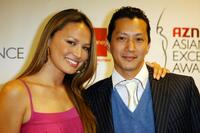 Moon Bloodgood and Will Yun Lee at the 2007 AZN Asian Excellence Awards.