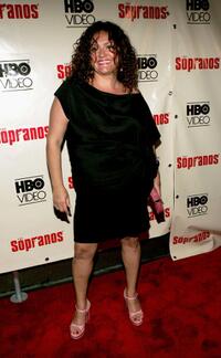 Aida Turturro at the The Sopranos: The Complete Fifth Season DVD launch party.