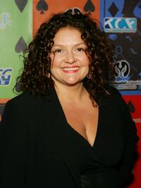 Aida Turturro at the Comedy Festival's Comedy Cares first annual Celebrity Poker Tournament.