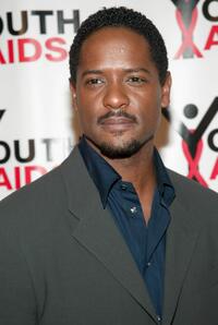 Blair Underwood at the media conference for "YouthAIDS Annual Benefit Gala 2003."