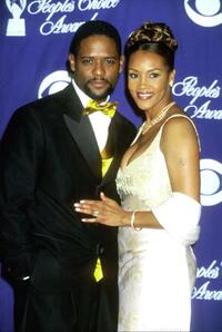 Blair Underwood and Vivica A. Fox at the 26th Annual People's Choice Awards.