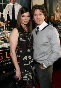 Jeanne Tripplehorn and husband Leland Orser at the premiere of HBO's "Big Love."