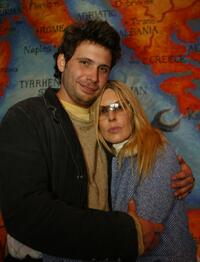 Deborah Kara Unger and Jeremy Sisto at the "One Point 0" after party during the 2004 Sundance Film Festival.