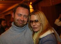 Deborah Kara Unger and Yarek Danielak at the Variety 10 Directors to Watch Party.