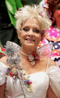 Twiggy at the launch of Jack And The Beanstalk regional pantomime.