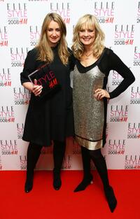 Twiggy and Anya Hindmarch at the Elle Style Awards 2008.