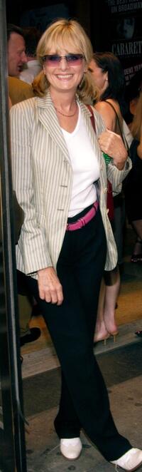 Twiggy at the opening night of Richard Rogers and Lorenz Hart's Broadway play "The Boys from Syracuse."