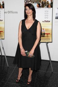 Hiam Abbass at the red carpet screening of "The Visitor."