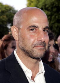 Actor Stanley Tucci at the L.A. premiere of "The Devil Wears Prada."