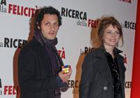 Fabio Troiano and Violante Placido at the premiere of "The Pursuit of Happyness."