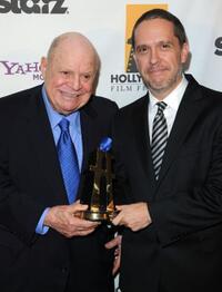 Don Rickles and Lee Unkrich at the 14th Annual Hollywood Awards Gala.