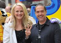 Darla K Anderson and Lee Unkrich at the UK premiere of "Toy Story 3."