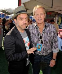 Lee Unkrich and Lee Majors at the after party of the premiere of "Toy Story 3."