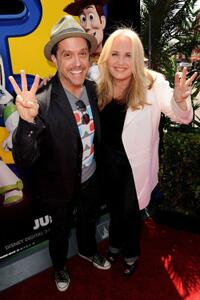 Lee Unkrich and producer Darla K. Anderson at the premiere of "Toy Story 3."