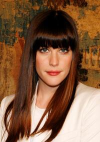 Liv Tyler at the fashion industry's battle against HIV/AIDs at the "7th on Sale" gala.