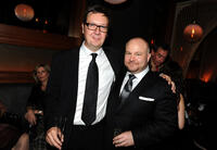 Simon Egan and Gareth Unwin at the after party of the premiere of "The King's Speech."