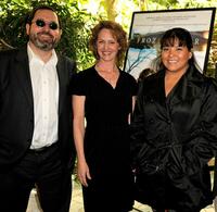 Michael Barker, Melissa Leo and Misty Upham at the AFI Awards 2008.