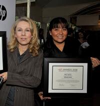 Director Courtney Hunt and Misty Upham at the AFI Awards 2008 presentation.