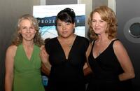 Director Courtney Hunt, Misty Upham and Melissa Leo at the premiere of "Frozen River."
