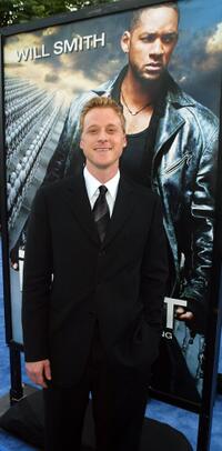 Alan Tudyk at the premiere of "I, Robot."
