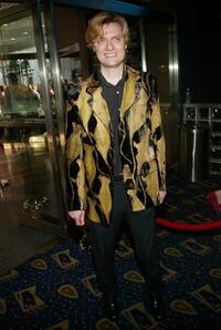 James Urbaniak at the premiere of "American Splendor."