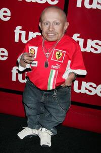 Verne Troyer at the Fuse TV's Grammy party.