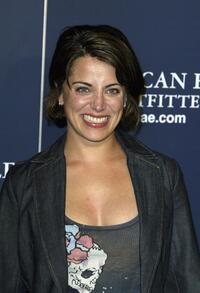 Alanna Ubach at the American Eagle Outfitters "We Will Rock You" campaign and kick off the back-to-school season. 