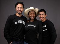 Benjamin Bratt, Erika Alexander and Jeremy Ray Valdez at the 2009 Sundance Film Festival.