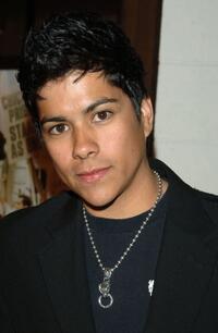 Jeremy Ray Valdez at the premiere of "Walkout."