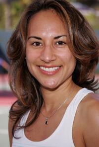 Michelle Bonilla at the celebrity "Racquet Rumble 2005" at Riviera Tennis Club.