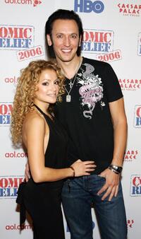 Sylvia DeMarco and Steve Valentine at the Comic Relief 2006 show.
