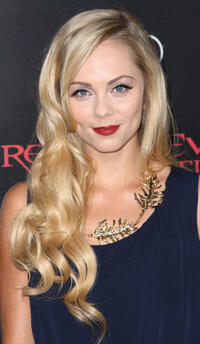 Laura Vandervoort at the California premiere of "Resident Evil: Retribution."