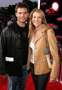 Casper Van Dien and Catherine Oxenberg at the premiere of "XXX: State of the Union."