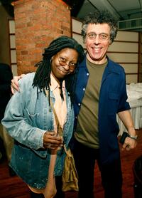Eric Bogosian and Whoopi Goldberg at the Juror Lunch during the Tribeca Loft during the 2007 Tribeca Film Festival.