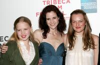 Sofia Vassilieva, Ally Sheedy and Elisabeth Moss at the premiere of "Day Zero" during the 2007 Tribeca Film Festival.