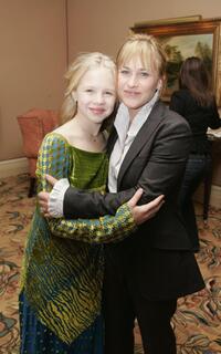 Sofia Vassilieva and Patricia Arquette at the NBC TCA Party.