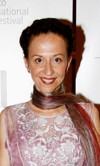 Ingrid Veninger at the Canada premiere of "Modra" during the 35th Toronto International Film Festival.
