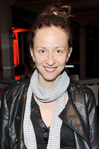 Ingrid Veninger at the Filmmakers' Lounge Happy Hour during the 35th Toronto International Film Festival in Canada.