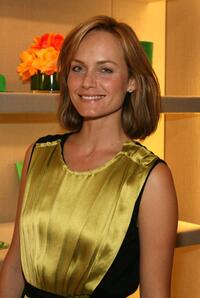 Amber Valletta at the Smythson, Rodeo Drive store launch party.