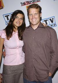 Lake Bell and Mark Valley at the Museum of Television and Radio Cocktail Party.