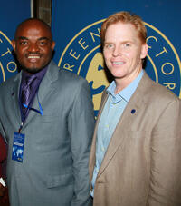 Emeka Rollas and Ned Vaughn at the Screen Actors Guild Awards in California.