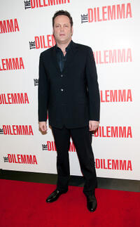 Vince Vaughn at the Illinois premiere of "The Dilemma."