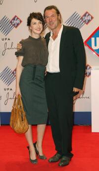 Carice van Houten and Sebastian Koch at the UFA 90th Birthday Gala.