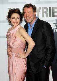 Carice van Houten and Sebastian Koch at the premiere of "Valkyrie."