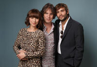 Karine Vanasse, director Leonard Farlinger and Rossif Sutherland at the portrait session of "I'm Yours" during the 2011 Toronto Film Festival in Canada.