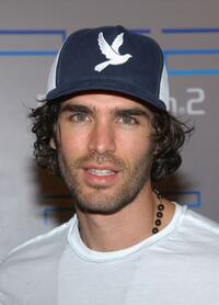 Eduardo Verastegui at the "Playa Del Playstation" gaming party.