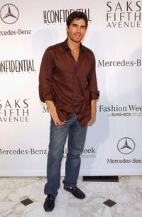 Eduardo Verastegui at the Mercedes Benz Fashion Week Kick Off Party.
