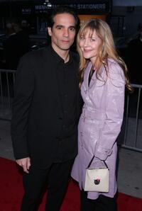 Yul Vazquez and wife at the premiere of "Ring of Fire: The Emile Griffith Story."