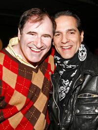 Richard Kind and Yul Vazquez at the LAByrinth Theater Company's 5th annual Celebrity Charades.