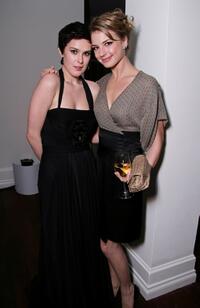 Rumer Willis and Emily VanCamp at the "Heaven: Celebrating 10 Years" event benefiting the Art Elysium.